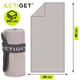 Полотенце спортивное Actiget 80 x 40 см из микрофибры ACT0183 Grey - изображение 18