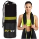 Полотенце спортивное Actiget 180 x 100 см из микрофибры ACT0189 Black - изображение 3