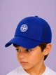 Дитяча кепка із сіткою - вишивка Stone Island 53-55 см. Електрик - зображення 1