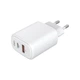 Мережевий зарядний пристрій ArmorStandart Poweraze 45 W GaN Type-C + USB-A White (ARM90431) - зображення 6