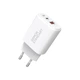 Мережевий зарядний пристрій ArmorStandart Poweraze 45 W GaN Type-C + USB-A White (ARM90431) - зображення 8