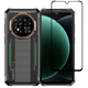 Защитное стекло LUX для Oukitel G6 полная проклейка черный - изображение 1