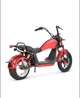 Электроскутер Harley City Coco Moto 2000 (2000W 60V 20Ah) Красный - изображение 2