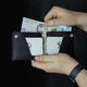 Кошелек Aero, черный с красной нитью - изображение 7