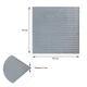 Панель стеновая 3D Silver 700х700х4 мм (D) SW-00001952 - изображение 4