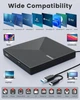 Внешний оптический привод ORIGBELIE BT668 External CD/DVD RW Drive & HDD Device, USB 3.0 Type-C для ноутбука и ПК, - Б/У - изображение 2