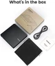 Внешний оптический привод ORIGBELIE BT668 External CD/DVD RW Drive & HDD Device, USB 3.0 Type-C для ноутбука и ПК, - Б/У - изображение 6