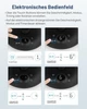 Бесшумный вентилятор WOWDSGN с дисплеем, 6 скоростей, 3D обдув, поворот, таймер 9 часов - Б/У - изображение 4