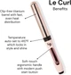 Професійна титанова плойка для волосся L'ange Le Curl Titanium Curling Wand (32 мм) - Колір Blush (Ніжно-рожевий) УЦІНКА - Б/В - зображення 5