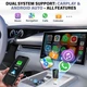 Бездротовий адаптер CarPlay та Android Auto 2-в-1 ZOUHOE CA6, чорний | Адаптер для бездротового Карплей та Андроїд Авто - Б/В - зображення 4