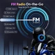 Мотогарнитура Moman RiderSound H4P, Bluetooth-гарнитура для шлема с FM радио, защита от воды IP65 - Б/У - изображение 5