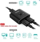 Двонаправлений HDMI перемикач Techole HS305 Bi-Direction Switch алюмінієвий спліттер розгалужувач 2 в 1 - Б/В - зображення 2