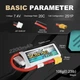 Аккумулятор LiPo Gens ace Soaring 2200 мАч 7, 4 В 2S1P 20C (XT60) для радиоуправляемых моделей самолетов и вертолетов - Б/У - изображение 2