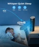 Башенный вентилятор безлопастный с пультом, поворот 70°, тихий 25 дБ, 4 скорости, 4 режима, таймер, LED дисплей (черный) - Б/У - изображение 3