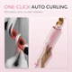 Автоматична плойка для завивки волосся TYMO Curlpro 1 Inch Електронний стайлер для локонів рожевий - Б/В - зображення 2