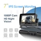 Беспроводная система видеонаблюдения Podofo SH4AMPOD: 7" IPS FHD монитор с DVR и солнечная камера (10000mAh, IP68) для - Б/У - изображение 2