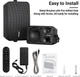 Настенная акустическая система Bluetooth Inwa MZ-622 (2 Pack) беспроводные настенные колонки 40W IPX5 с пультом, черные - Б/У - изображение 2