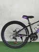 Підлітковий велосипед CrossBike Sigma 26 дюймів для дівчинки від 140 см, легка алюмінієва рама, 21 швидкість, фіолетовий - зображення 8