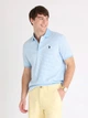 Поло довге чоловіче US Polo Assn 11Q0073-9800A(Surf Blue Heather) L Синє (786662640340) - зображення 1