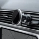Автодержатель для телефона Proove Magic Circle 15W Автомобильный держатель на дефлектор с беспроводной зарядкой Qi, магнитным креплением и подсветкой, Серебристый - изображение 8