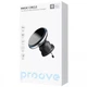 Автодержатель для телефона Proove Magic Circle 15W Автомобильный держатель на дефлектор с беспроводной зарядкой Qi, магнитным креплением и подсветкой, Серебристый - изображение 9