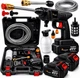 Аккумуляторная мойка высокого давления LEO TOOLS 48V (2 аккумулятора 5Ah, 60 бар, бесщеточная) в чемодане - изображение 1