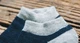 Носки махровые хлопок короткие Terry socks Темно-синий - изображение 4