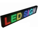 LED-вывеска 100×23 см RGB с движущейся строкой, рекламное электронное табло - изображение 1