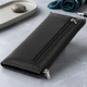 Горизонтальный тонкий кошелек из натуральной кожи для карт ST Leather Черный (bg193fash24) - изображение 3