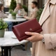 Классический женский кошелек из натуральной кожи ST Leather темно-красного цвета (bg193fash92) - изображение 2
