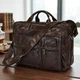 Сумка портфель чоловіча з натуральної шкіри Vintage leather-14056 Коричнева - зображення 13