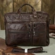 Сумка портфель чоловіча з натуральної шкіри Vintage leather-14056 Коричнева - зображення 12