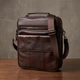Сумка планшет через плечо мужская из натуральная кожи Vintage leather-23024 Коричневая - изображение 15