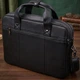 Сумка портфель мужская из натуральная кожи Vintage leather-23042 Черная - изображение 14