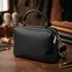 Сумка кросс боди через плечо женская из натуральная кожи Vintage leather-22919 Черная - изображение 14