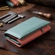 Красивый женский горизонтальный кожаный кошелек с монетницей ST Leather Разноцветный (bg194fash41) - изображение 3