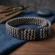 Ремень тканевый Vintage leather-20812 104 см Синий - изображение 10