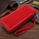 Жіночий гаманець ST Leather великий червоний з натуральної шкіри (bg192fash99) - зображення 4