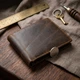 Портмоне мужское кожаное для карточек Vintage 14230 Коричневое - изображение 11
