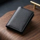 Женский вертикальный кошелек с монетницей из натуральной кожи ST Leather Черный (bg227fash13) - изображение 4
