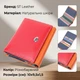 Женский кошелек ST Leather из натуральной кожи с оригинальной монетницей цветной (bg195fash09) - изображение 3