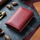 Компактный женский кошелек из натуральной кожи ST Leather bg230fash73 Бордовый - изображение 4