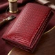 Жіночий фактурний гаманець із натуральної шкіри з монетницею ST Leather Червоний (bg227fash31) - зображення 3