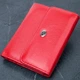 Яркий женский кошелек с монетницей из натуральной кожи ST Leather 19482 Красный - изображение 1