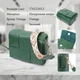 Компактна вечірня сумка Vintage з натуральної шкіри зеленого кольору для жінок (bg223fash12) - зображення 3