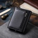Удобный женский кошелек с монетницей из натуральной кожи ST Leather Черный горизонтальный магнитный (bg194fash81) - изображение 4