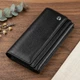 Жіночий гаманець-візитниця ST Leather із натуральної шкіри чорного кольору для прав (bg189fash51) - зображення 1