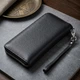 Красивий клатч унісекс на одне відділення з натуральної шкіри ST Leather 22697 Чорний - зображення 4