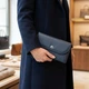 Великий жіночий клатч із натуральної шкіри ST Leather темно-синій для карт (bg193fash17) - зображення 2