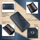 Вертикальний жіночий гаманець-клатч ST Leather із натуральної шкіри синій (bg188fash64) - зображення 3